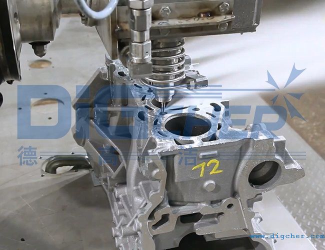 發(fā)動機(jī)缸體去毛刺機(jī)